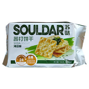 100g好吃點蘇噠蘇打餅干(海苔味)