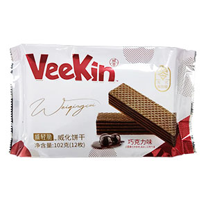 102g達(dá)利威輕脆威化(巧克力)