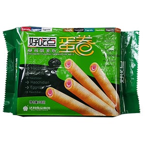 108g好吃點(diǎn)蛋卷（草莓夾心）