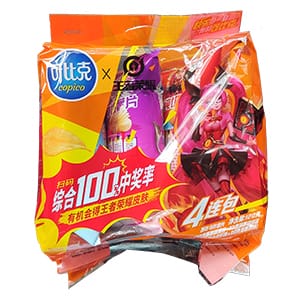 120g純切薯片4連包王者榮耀者