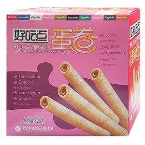 120g好吃點(diǎn)蛋卷(楱仁巧克力）