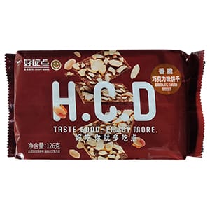 126g好吃點香脆巧克力味餅干