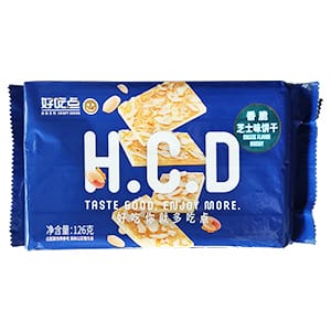 126g好吃點香脆芝士味餅干