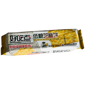 130g好吃點低糖芝麻酥