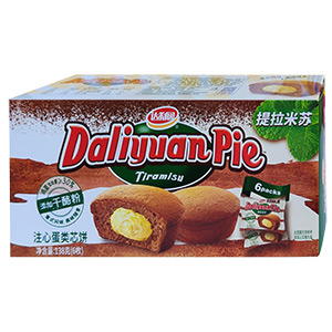 達(dá)利園提拉米蘇注心派6枚138g