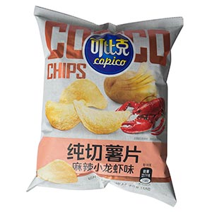 150g純切薯片(麻辣小龍蝦)