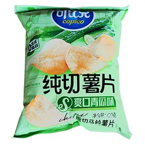 150g可比克純切薯片(爽口青瓜)