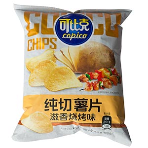 150g可比克純切薯片(滋香燒烤)