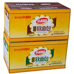 2.5KG達(dá)利園軟面包（香橙/香奶）