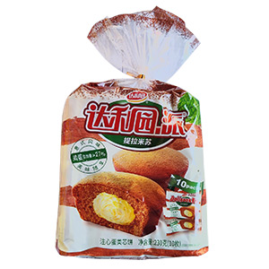 達(dá)利園提拉米蘇注心派10枚230g