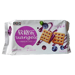 278g好吃點軟格樂夾心餅(藍(lán)莓)