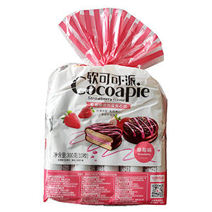 300g達(dá)利園軟可可派（草莓味）