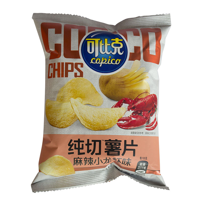 30g可比克純切薯片(麻辣小龍蝦)