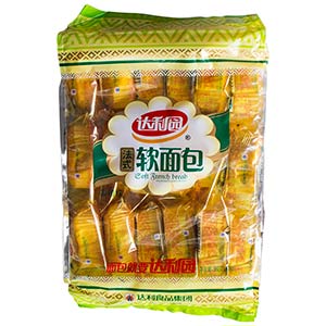 360g達(dá)利園軟面包（香橙）