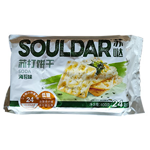 400g好吃點蘇噠蘇打餅干(海苔味)