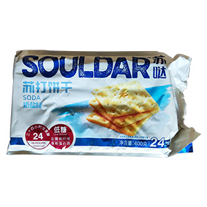 400g好吃點蘇噠蘇打餅干(奶鹽味)