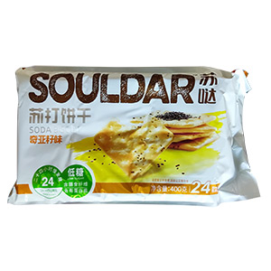 100g好吃點蘇噠蘇打餅干(奇亞籽)