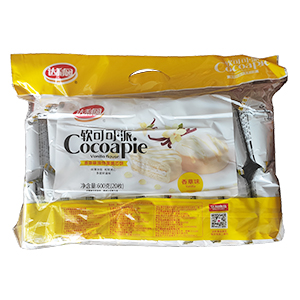 600g達(dá)利園軟可可派（香草味）