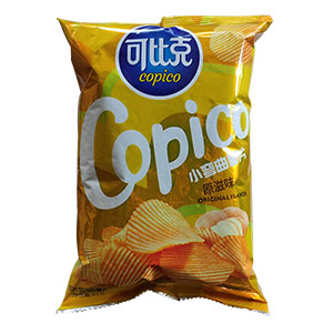 62g可比克小彎曲薯片原滋味