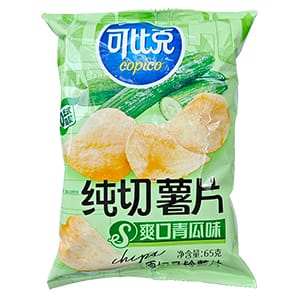 65g可比克純切薯片（爽口青瓜）