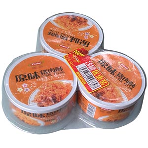 120g福客原味豬肉酥（3連罐）