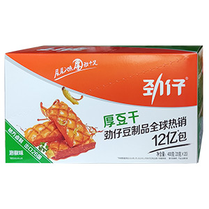 20g*20包勁仔厚豆干(泡椒)