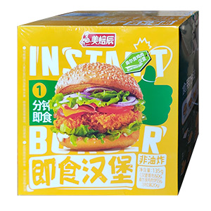 135g美焙辰奧爾良雞肉漢堡