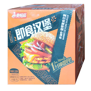 135g美焙辰燒烤豬肉漢堡