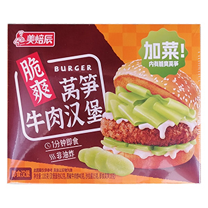 135g美焙辰萵筍牛肉漢堡