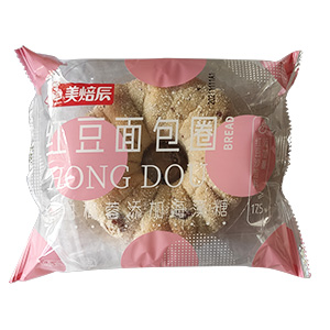 90g達利美焙辰紅豆面包圈