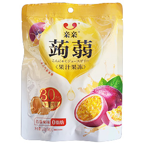 120g親親蒟蒻果汁果凍百香果