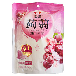 120g親親蒟蒻果汁果凍葡萄味