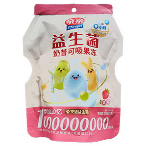 200g親親益生菌奶昔果凍(草莓味)