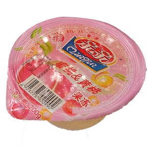 200g親親果肉果凍(黃桃+蜜桃)