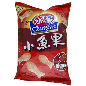 55g親親小魚果（蕃茄味）