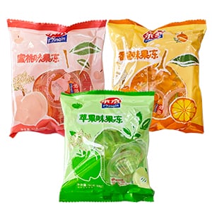 90g親親水果凍(蜜桃/香橙/蘋果)