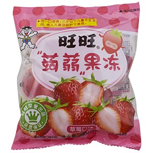 200g旺旺筠蒻果凍（草莓）