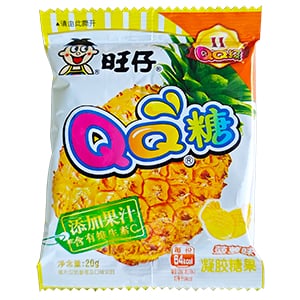 20g旺仔QQ糖菠蘿