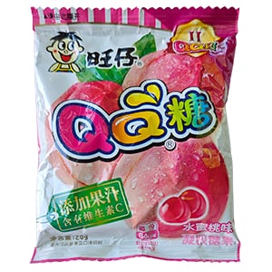 20g旺仔QQ糖水蜜桃