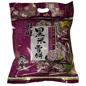 258g旺旺黑米雪餅