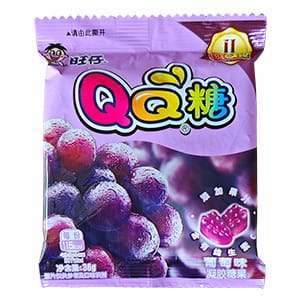 36g旺仔QQ糖青葡萄味
