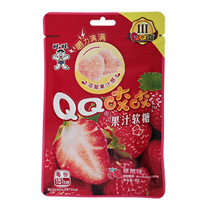 45g旺旺QQ咬咬果汁軟糖(草莓)
