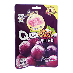 45gQQ咬咬果汁軟糖(葡萄味)