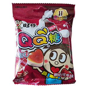 66g旺旺QQ糖酸奶可樂味