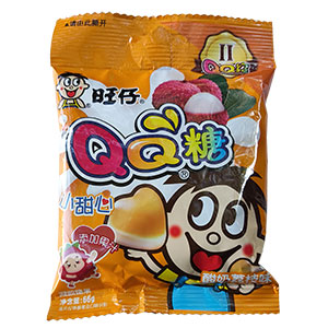 66g旺旺QQ糖酸奶荔枝味