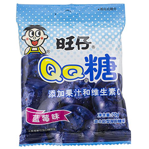 70g旺仔QQ糖（藍莓）