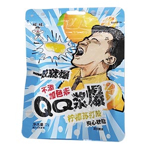 72g旺旺QQ爆漿 檸檬蘇打味