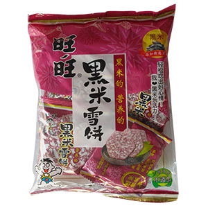 84g旺旺黑米雪餅