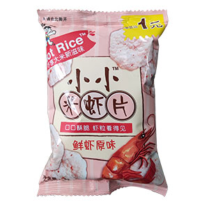 8g旺旺小小米蝦片(鮮蝦原味)